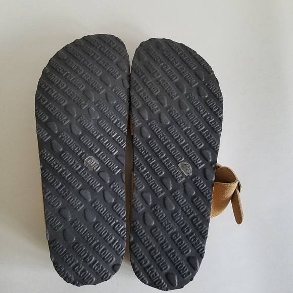 Project Cloud Lian Genuine Leather Memory Foam Sandals Size 10 - Picture 8 of 10